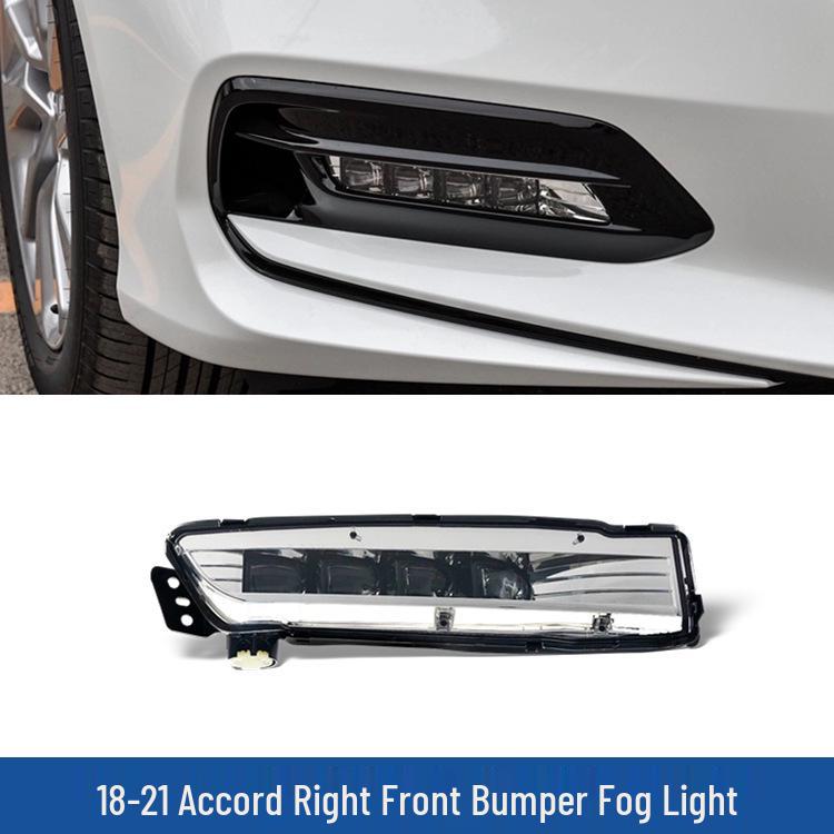 03-08 Accord Gen 7-10 Front Bumper Fog & Daytime Running Light Assembly