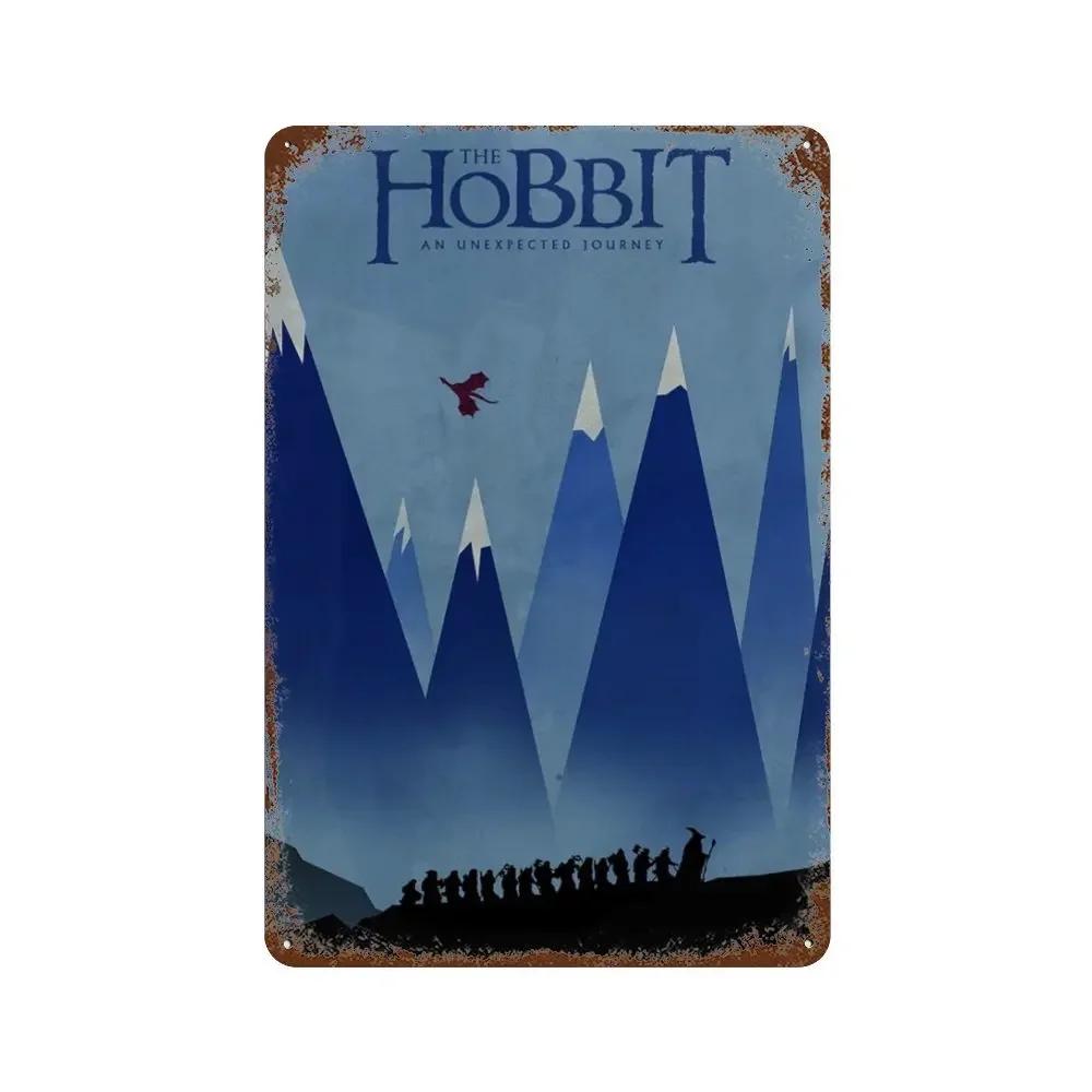 

Абстрактне Кільце Ретро Туристичний Постер Металева Бляшана Табличка Вінтажний Фільм Замок Мордор Лорд Магія Дитяча Кімната Домашній Настінний Декор 20x30cm（7.8x11.8inch）