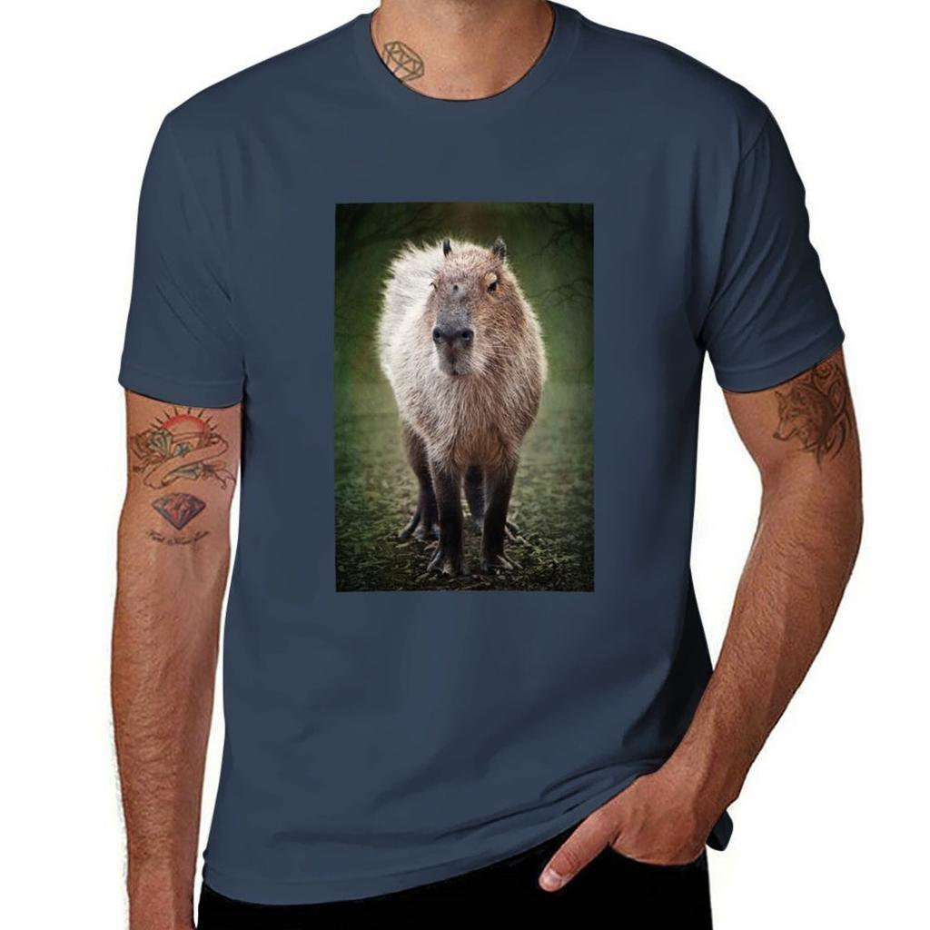 Capybara Tshirt Daily Wear Print Tshirt
