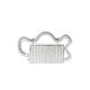 2026 Luxury Designer Women's Shoulder Bags Silver Evening Clutch Bag Trend Clip Party Purse Fashion Crossbody Handbag