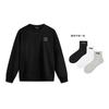 Li Ning Sweatshirts Unisex Crew Neck Moderate Regular AWDVK41-1