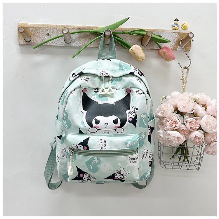 

Adorable Cartoon Kindergarten Backpack For Kids Lightweight And Comfy School Bag зелений