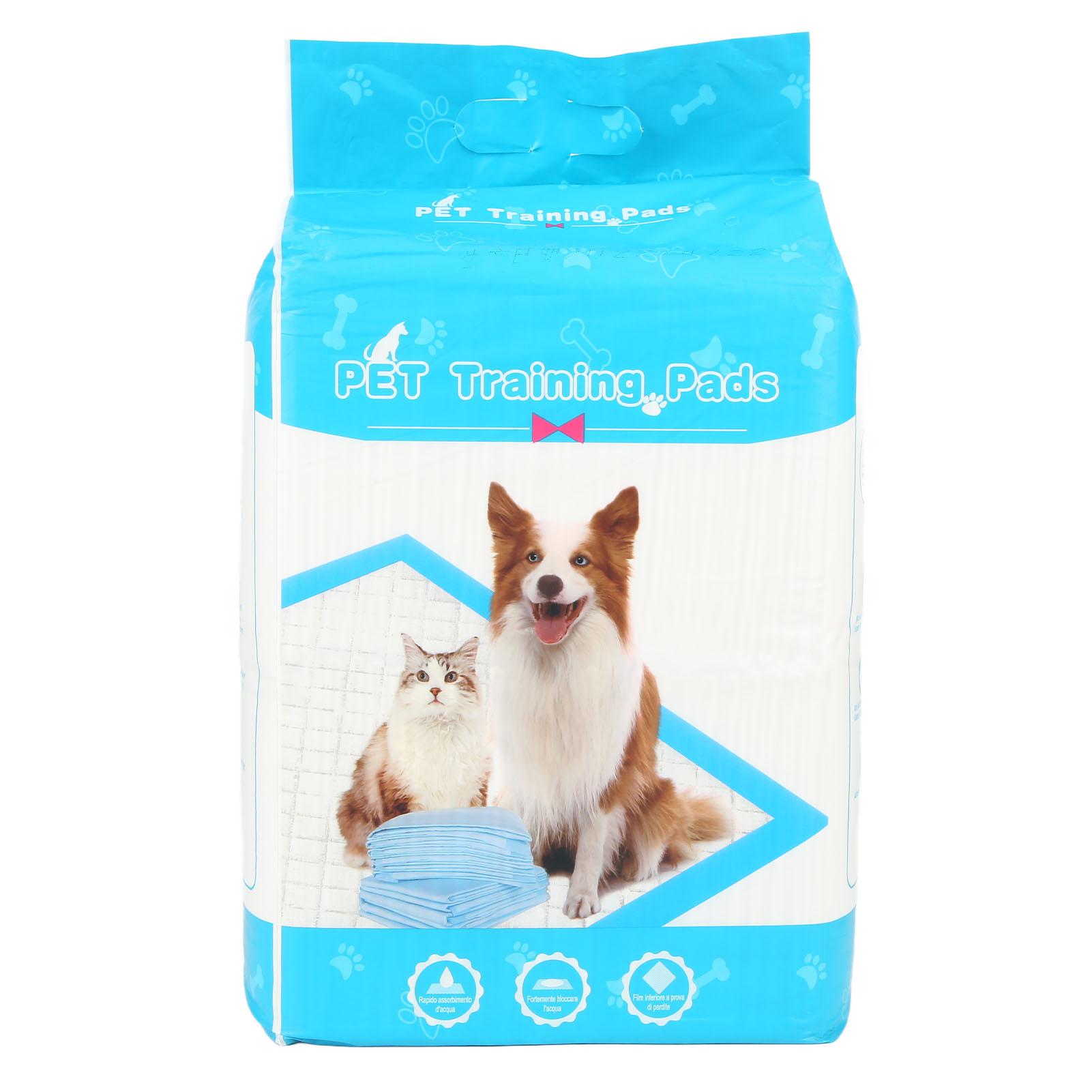 

Disposable Pet Changing Pad Quick Absorbent Leak Free Pet Pee Pads for Pets Dogs Cats Rabbits XL 60x90cm / 23.6x35.4in (20pcs)