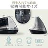 Sanwa Direct Ergonomic 5 Vertical Black Mouse, Bluetooth, Ultra-Fast Charging, Silent, Buttons, Design, (400-MAWB217BK)