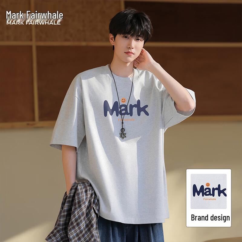 

Mark Fairwhale Men s Casual Pure Cotton T-Shirt S