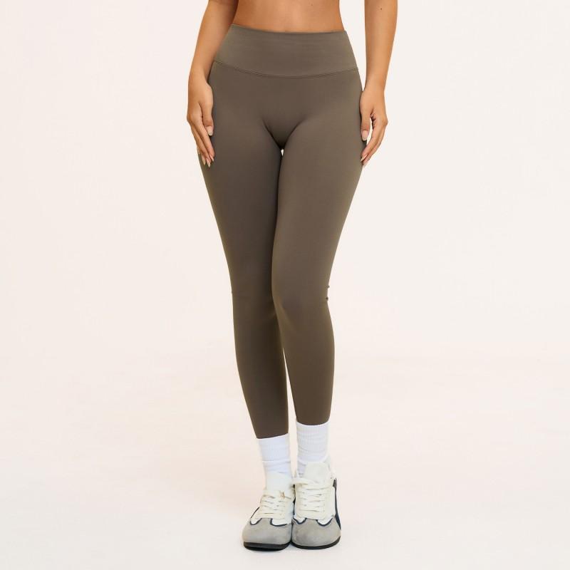 High-Waisted Yoga Leggings Women Breathable Quick-Dry Compression Workout Pants Slim Fit Running Tights In 5 Colors