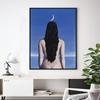 Surreal Style Man And Apple Woman Home Wall Art Canvas Painting Abstract Art Poster Prints Pictures Living Room Decor Mural Gift