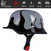 Retro Cross-Border Motorcycle Helmet: Lightweight, Summer Half-Helmet for Men & Women.