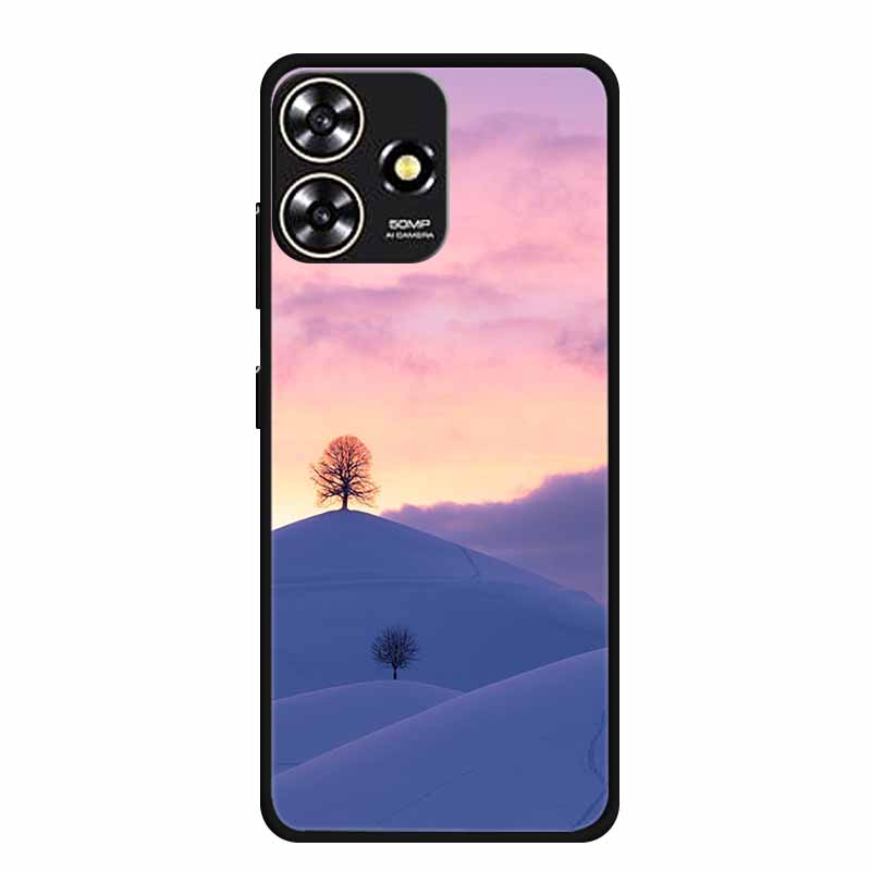 Für ZTE Blade V50 DESIGN 4G Hülle Original Weiches Silikon TPU Handyhüllen Rückseite für ZTE V50 Design 4G Mode Planet Coque