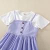 Summer  Bear Leader Teens Girls'Dresses Casual Children Clothing Princess Kids Dresses for Girls Causal Wear Dress Vestidos