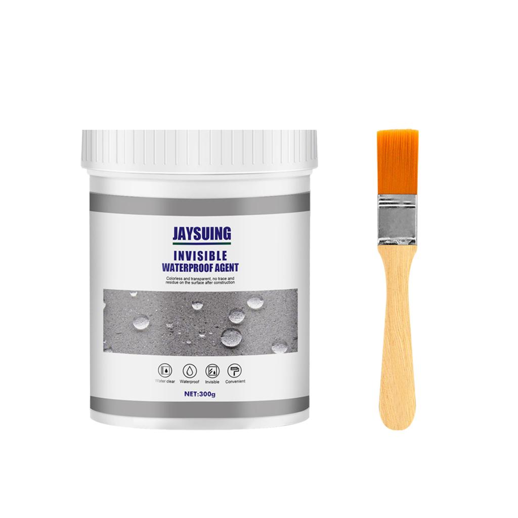 Waterproof Coating Sealant Agent Transparent Glue with Brush Invisible Wall Leak Repair Sealer Multi Surface Application Coating