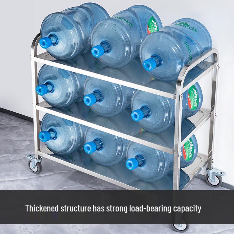 FATTBAO Stainless Steel Commercial Service Cart