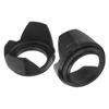 2pcs Plastic Flower Lens Hood Petal Shape Screw Mount for 62mm Filter Aperture Lens