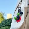 Mini Dumbbell Pendant Keychain Bag Cell Phone Wallet Durable Decorative Keyring Handbag Car Decoration Accessory