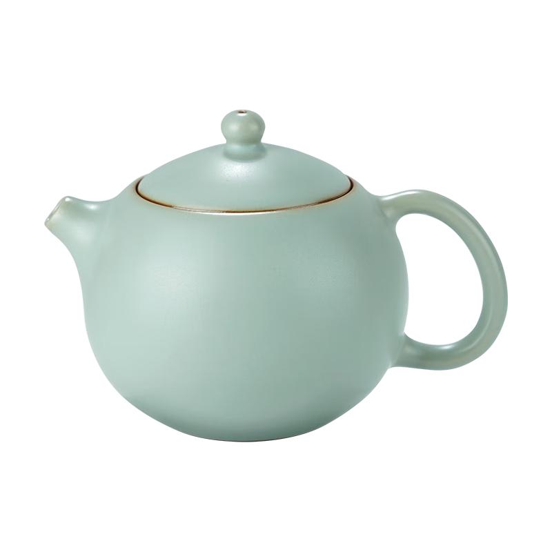 Zhou Zetang Jingdezhen Celadon Ru Kiln Tea Ware Collection