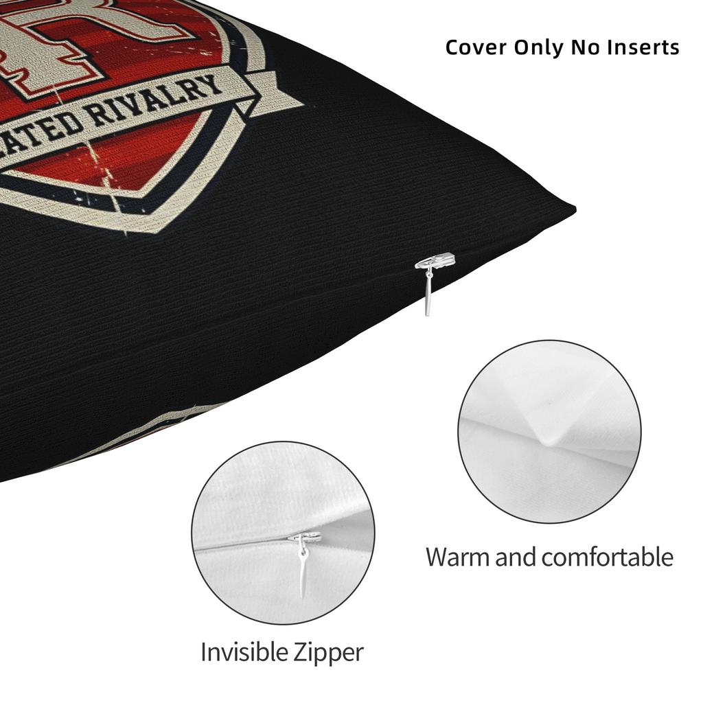 Heated Rivalry,Hollanov 24-81- Rivalry To Romance Hockey Square Pillow Case Cushion Covers Decorative Pillowcase For Home 18"