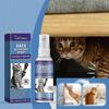 1-3pcs Cat Deterrent Spray, Stops Cats from Peeing & Scratching, Lemon & Coptis, Safe for Furniture