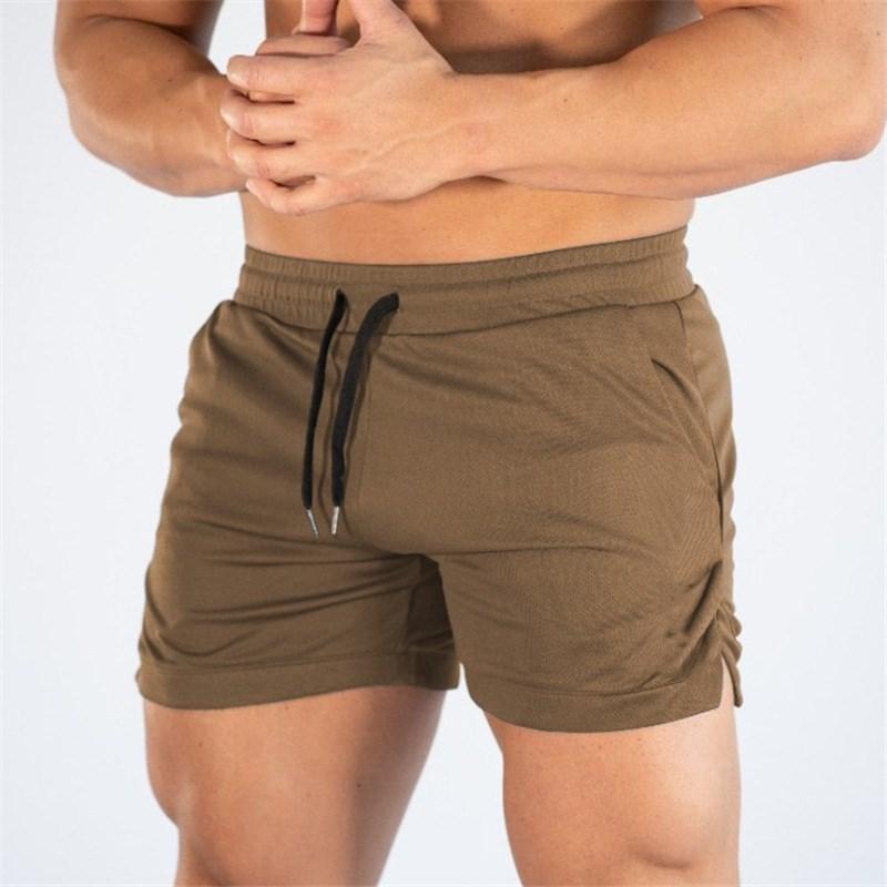 New Large-size Sports Shorts for Men's Quick-drying Marathon Running Three-point Pants Fitness Beach Pants
