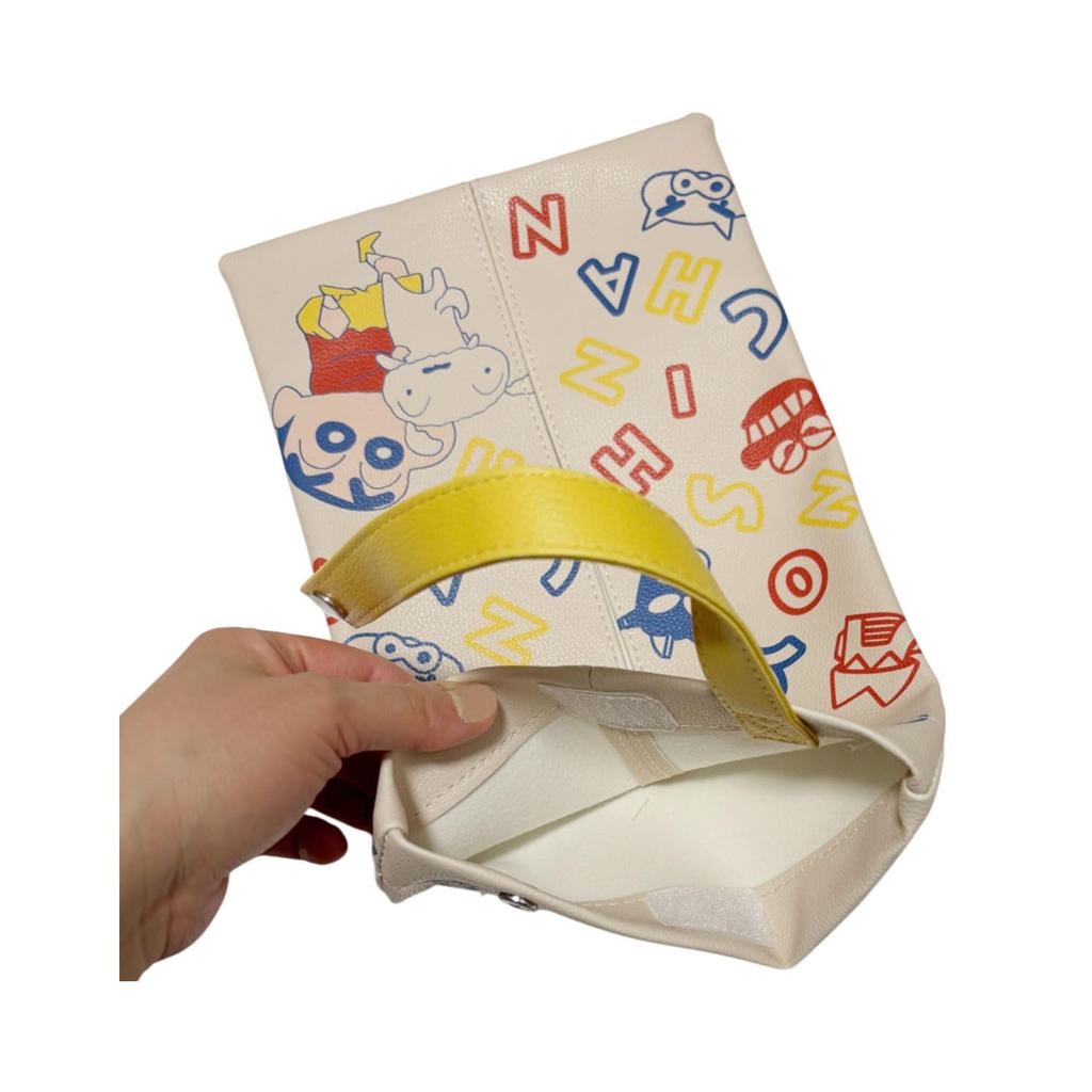 Kleiner Planet Buntstift Taschentuchboxbezug Alphabet Shin-chan