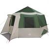 Cabin Tent 12 Person Green and White 405 x 405 x 273 cm