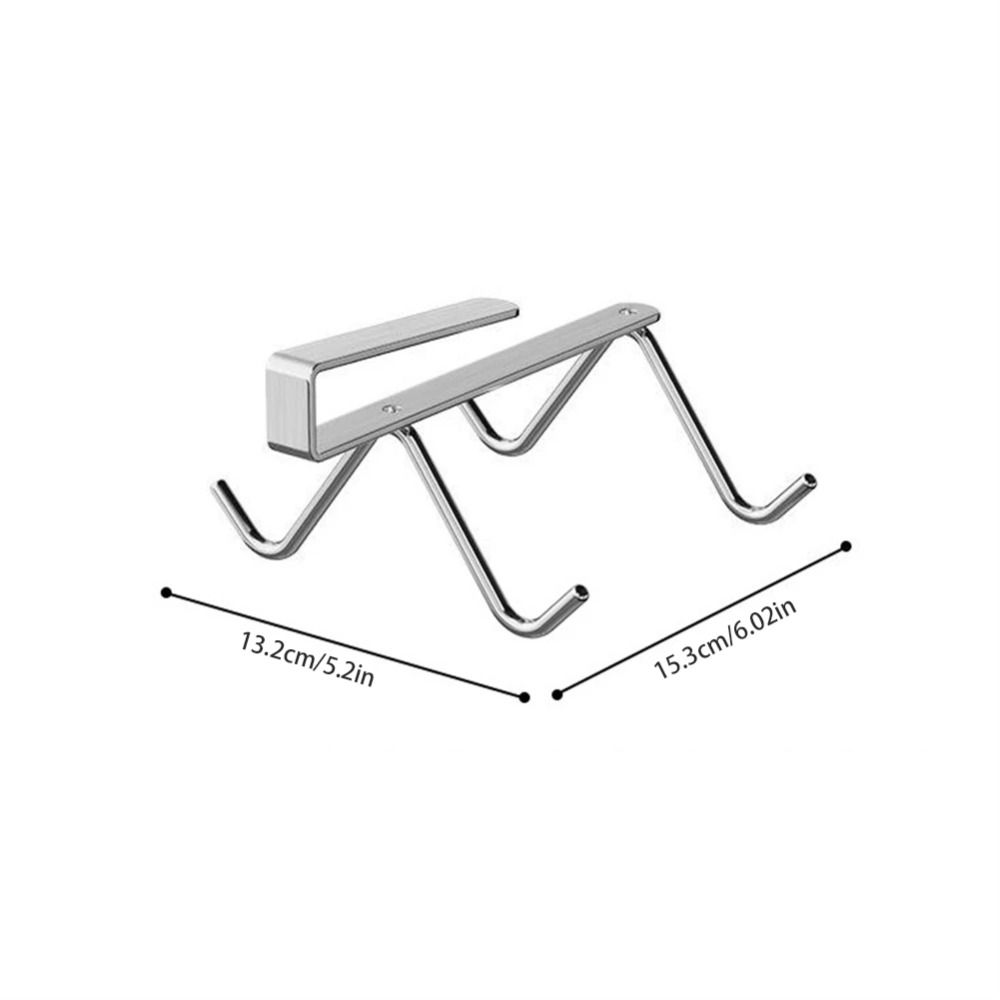 304 Stainless Steel Coffee Cup Holder Multifunctional Cup Hanging Storage  Kitchen Storage