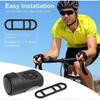 Elektrofahrradhupe, Elektronische Fahrradklingel, 120db Fahrradhupe für Erwachsene, Wasserdichte Hupe für Fahrrad USB-Aufladung