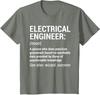 Electrical Engineer Definition Funny Engineering T-Shirt
