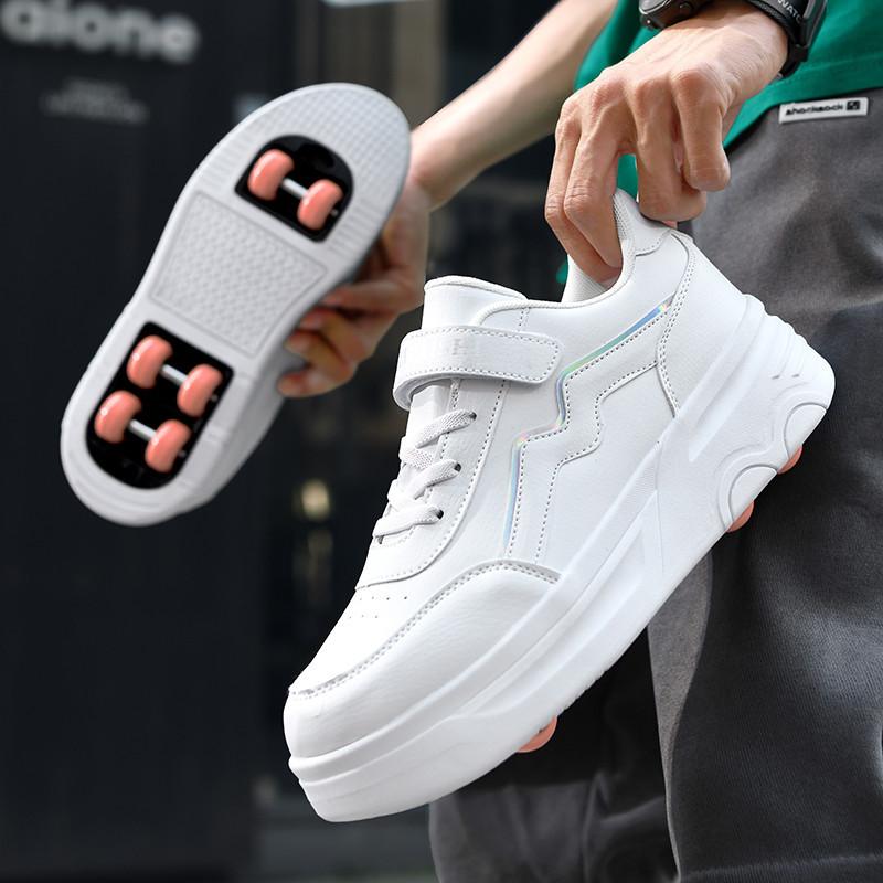 

Унисекс Ручные 6-колесные гоночные роликовые коньки Новые кроссовки для мальчиков и девочек Коньки для катания с колесами 41