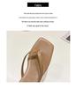 2024 Women's Summer European & American Style Stiletto Heel Flip-Flops with Square Toe
