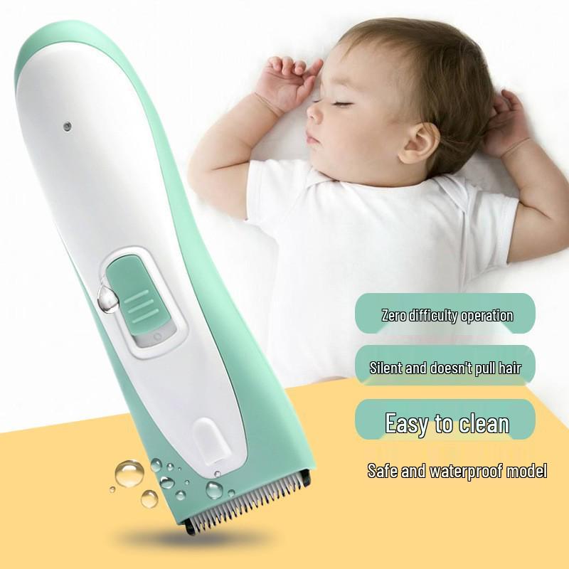 Quiet Electric Baby Hair Trimmer for Newborns and Infants