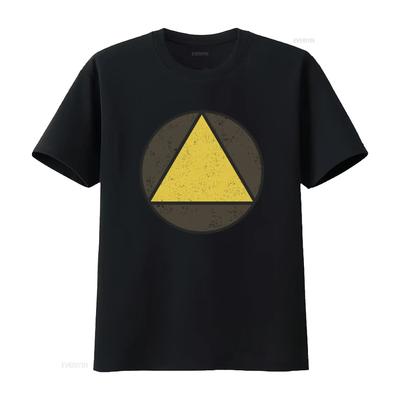 David Legion Haller Symbol Triangle Circle T Shirt for Gaming Fans Comfortable Vintage Washed S