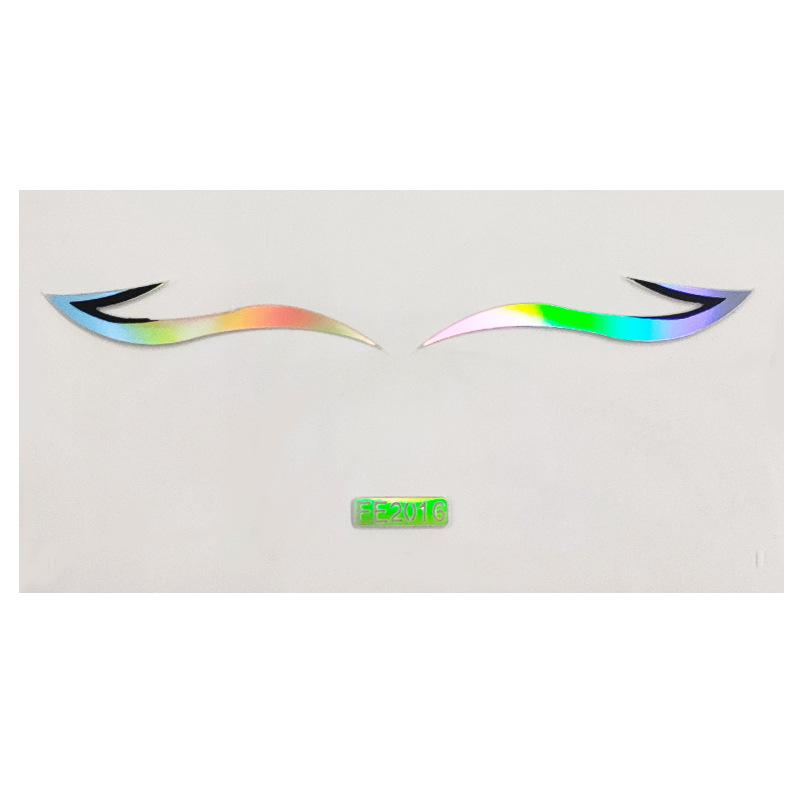 Προσωρινό αυτοκόλλητο προσώπου Αυτοκόλλητο τατουάζ Stage Art Αυτοκόλλητο ομορφιάς DIY Προσομοίωση λέιζερ αυτοκόλλητο με λέιζερ