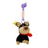 Pendant Dog Bee Plush Toy Doll Cartoon Animal Bag Pendant Keychain Cute Gift Decoration