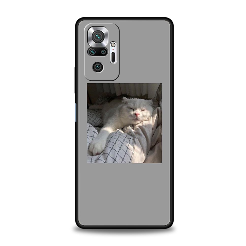 

Чехол для телефона с милым щенком и котом для Xiaomi Redmi Note 13 12 5G 11 10 Pro Plus 4G 9S 9 8 7 9T 13C 10C 9C 9A, мягкий силиконовый чехол Redmi 9T