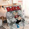 Cartoon Animation P-Popeye-ES Blanket Blanket for Couch Sofa Travel Home Picni Flannel Blanket Birthday Gift Warm Comfortable