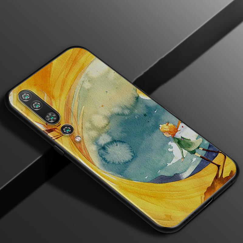 

Милый маленький принц для Xiaomi Mi 11i 11 10T 10 9T 9 A3 8 Lite CC9 SE Note10 Lite Ultra Pro черный мягкий чехол для телефона Xiaomi 9T(9Pro)