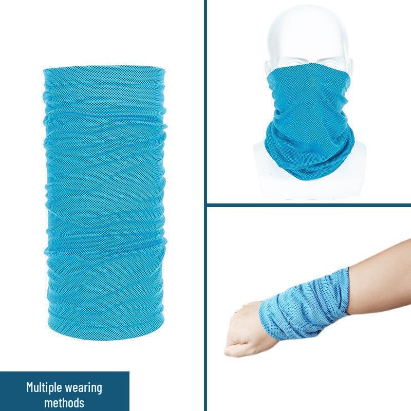 Cooling Sweat-Absorbing Wristband for Sports - Summer Lightweight, Non-Woven Sleeve for Men & Women