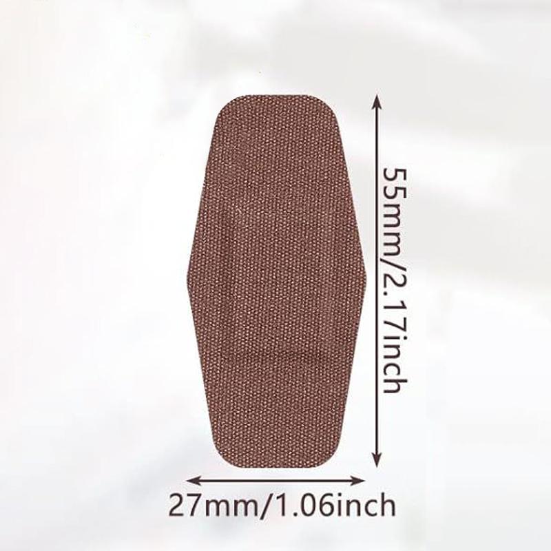 10 Adet/set Geometri Bebek Yara Bantları Kahve Spor Çıkartmaları Kahverengi Karikatür Esnek Kumaş Yara Bantları Kumaş Esnek Kumaş Yara Bantları
