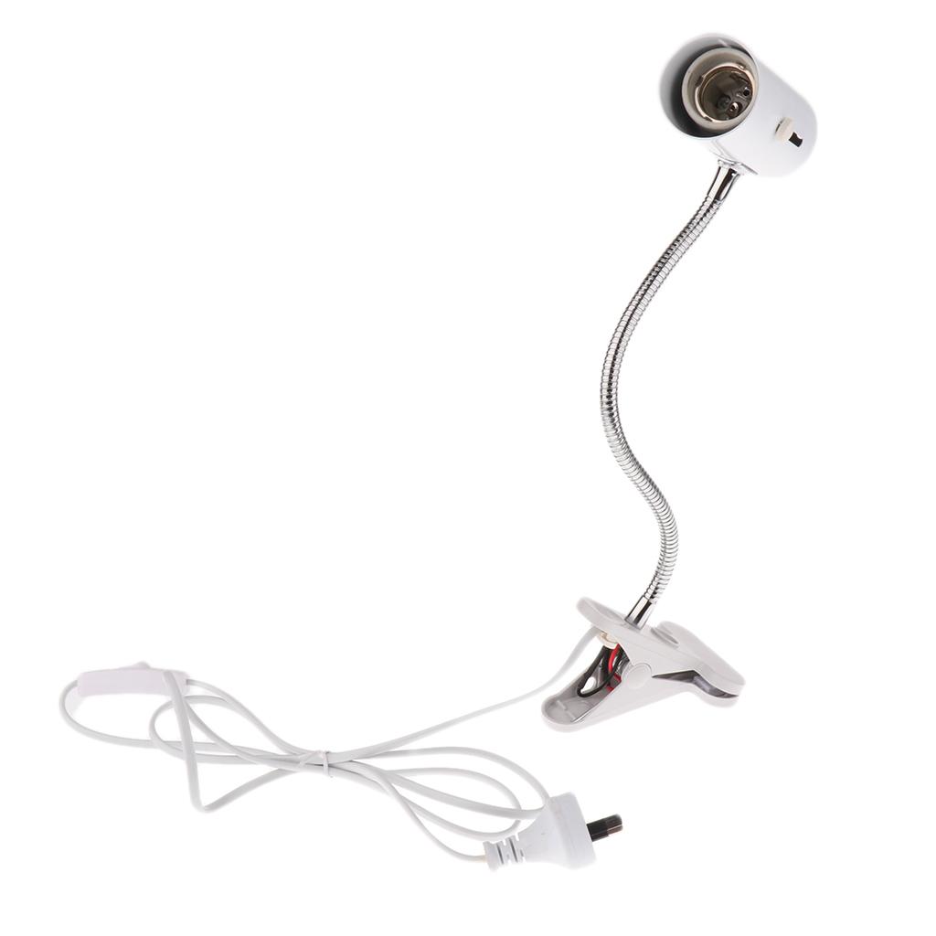 Gooseneck Reptile Ceramic Heating Light Bulb Lamp Holder E27 AU Plug