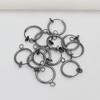 10 Stück Mode Unsichtbare Ohrclips 13 mm Feder Ohrclips mit hängendem DIY Handmade Conversion Zubehör