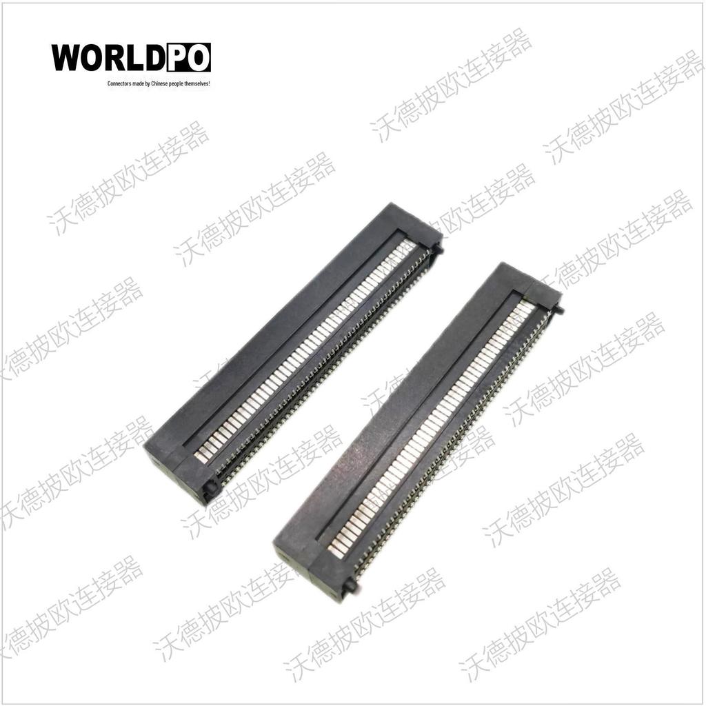 100-Pin Buchsenstecker 11/18mm Höhe, Ersatz für SAMTEC Shen Tai ERF8-050-09.0-L/S-DV-K-TR