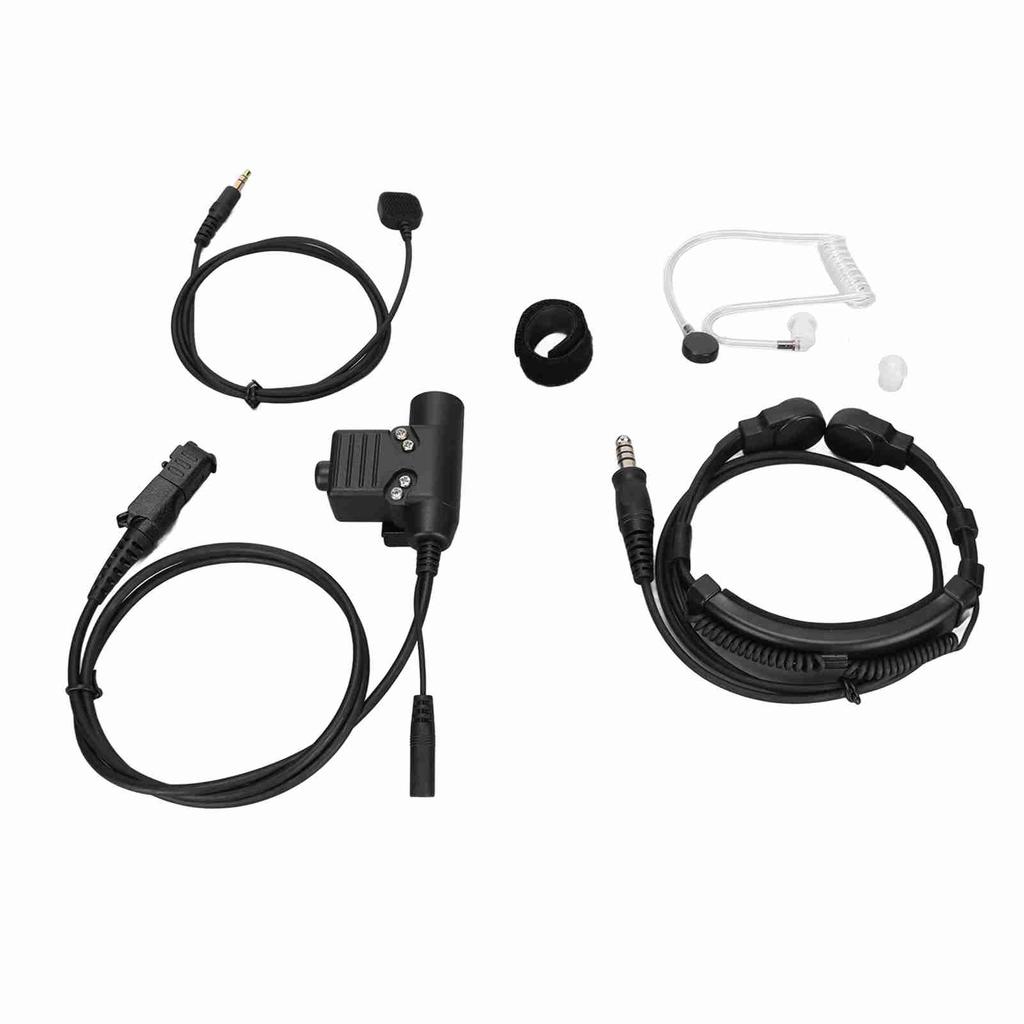 U94 PTT Headset System Adapter U94 PTT Finger Mic 7.1mm Headset for MOTOROLA XiR P6600 P6620 DP2400