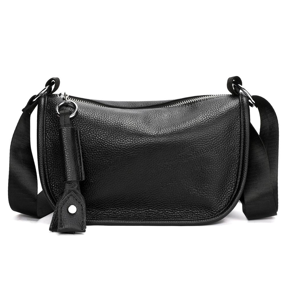 Hot Selling Top Layer Cowhide Women's Shoulder Bag, New Fashionable and Versatile, High-end Texture Single Shoulder Bag, Crossbody Bag