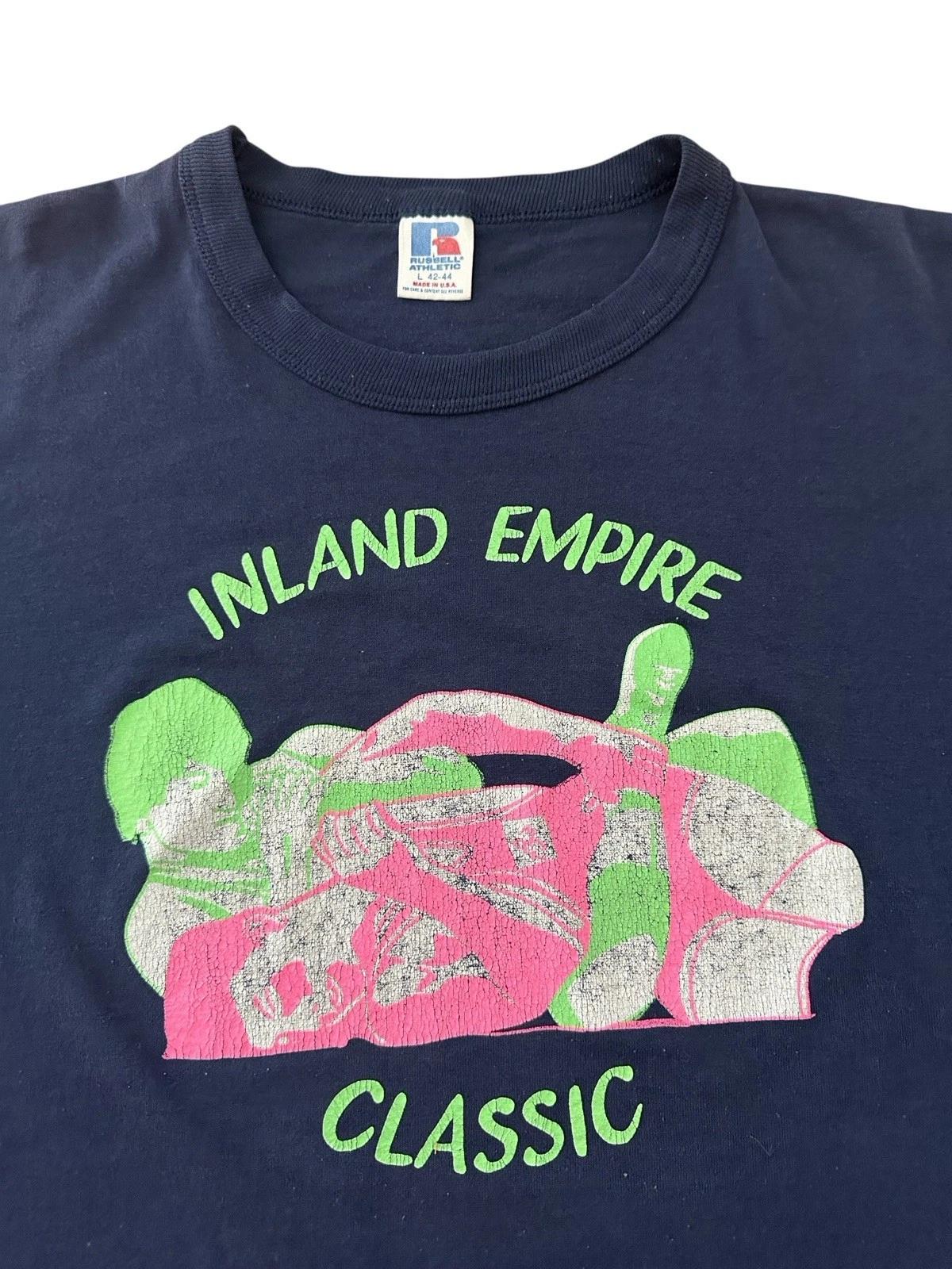 

Vintage Inland Empire T Shirt Men’s Large Navy Blue 90’s California USA S