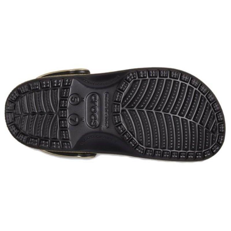 Crocs EVA Mode Vielseitig Leicht Atmungsaktiv Clogs Unisex Gold 210803-797