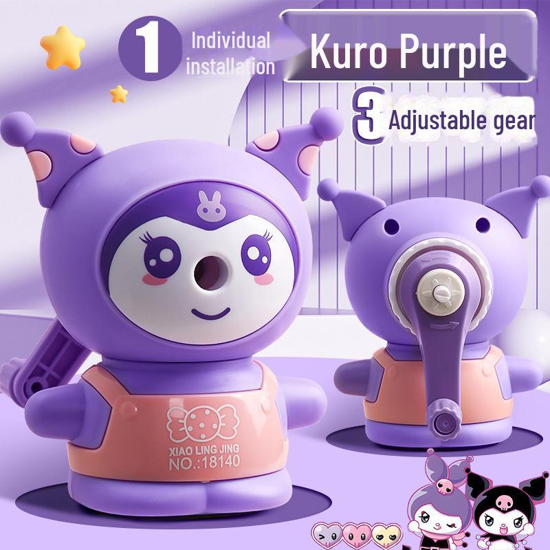 

Автоматическая точилка для карандашей с мультяшным рисунком от Coulomi с ручным приводом для студентов