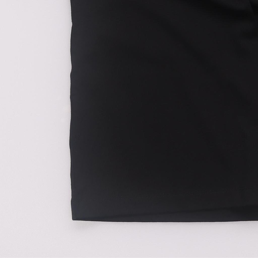 Nike Pánske tričko s krátkym rukávom a okrúhlym výstrihom, čierne, s potlačou kresleného filmu Space Jam na zadnej strane, DH3826-010