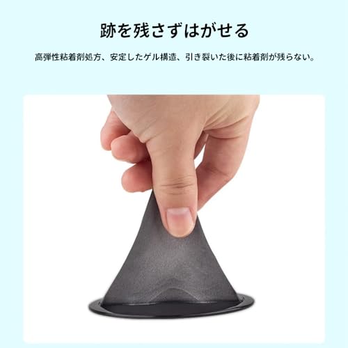 SANJAOYEE 80mm Dashboard Mounting Suction Cup Base 6pcs Suction Cup Auxiliary Upgrade 3M Center Console Base Pad Disc Premium 3M Adhesive Disc