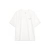 Li-Ning Wade Series Letter Print Ice-Sense Loose Short-Sleeve T-shirt Unisex Tops Standard-White AHST333-2