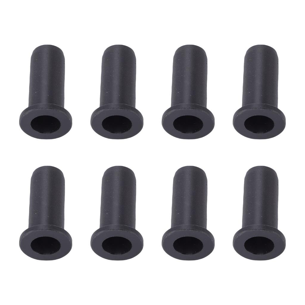 8PCS Oar Lock Socket Insert Nylon 1Celsius2 Inch Protective Sleeve Oar Lock Socket Bushing for Boat Hardware